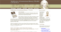 Desktop Screenshot of nullificationhistory.com